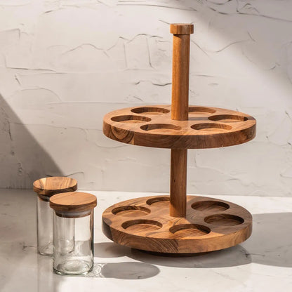 Wooden Spice Rack