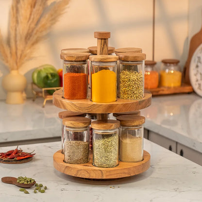 Wooden Spice Rack